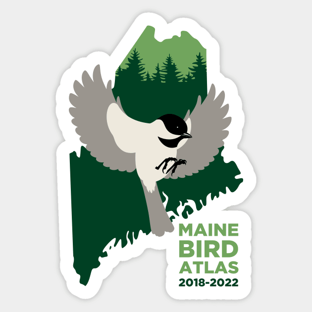 Maine Bird Atlas Logo Sticker by mainebirdatlas